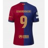 Barcelona Robert Lewandowski #9 Hemmatröja 2024-25 Korta ärmar